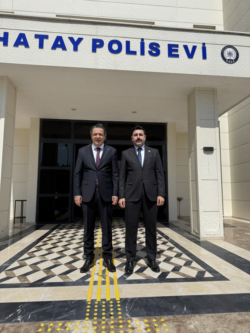 HATAY İL EMNİYET MÜDÜRÜMÜZ SN. RÜŞTÜ YILMAZ’A ZİYARET